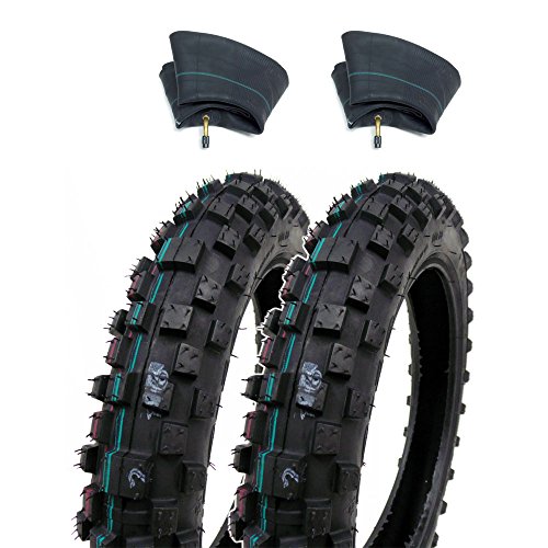 MMG Dirt Bike Tire (2.50-10_P91 + TUBE (SET x2))