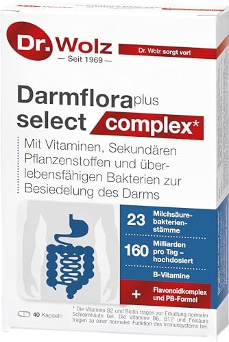 Darmflora plus select Dr. Wolz | hochdosierte Bakterienkulturen 48  