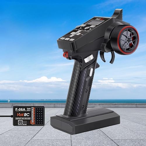 Image of 2.4G 6 Channels RC Remote Controller with Receiver for RC Ship Boat Car Tank