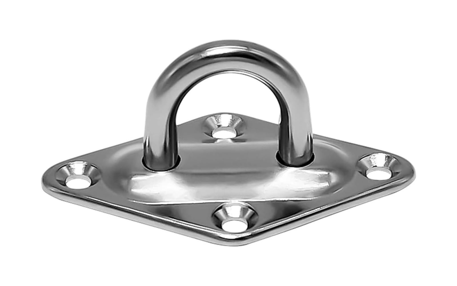 EAmrfvqt Hammock Hooks Hanger, Stainless Steel Eye Plate 1/3/5pcs M5 M6 M8 Hook(M6,5pcs)