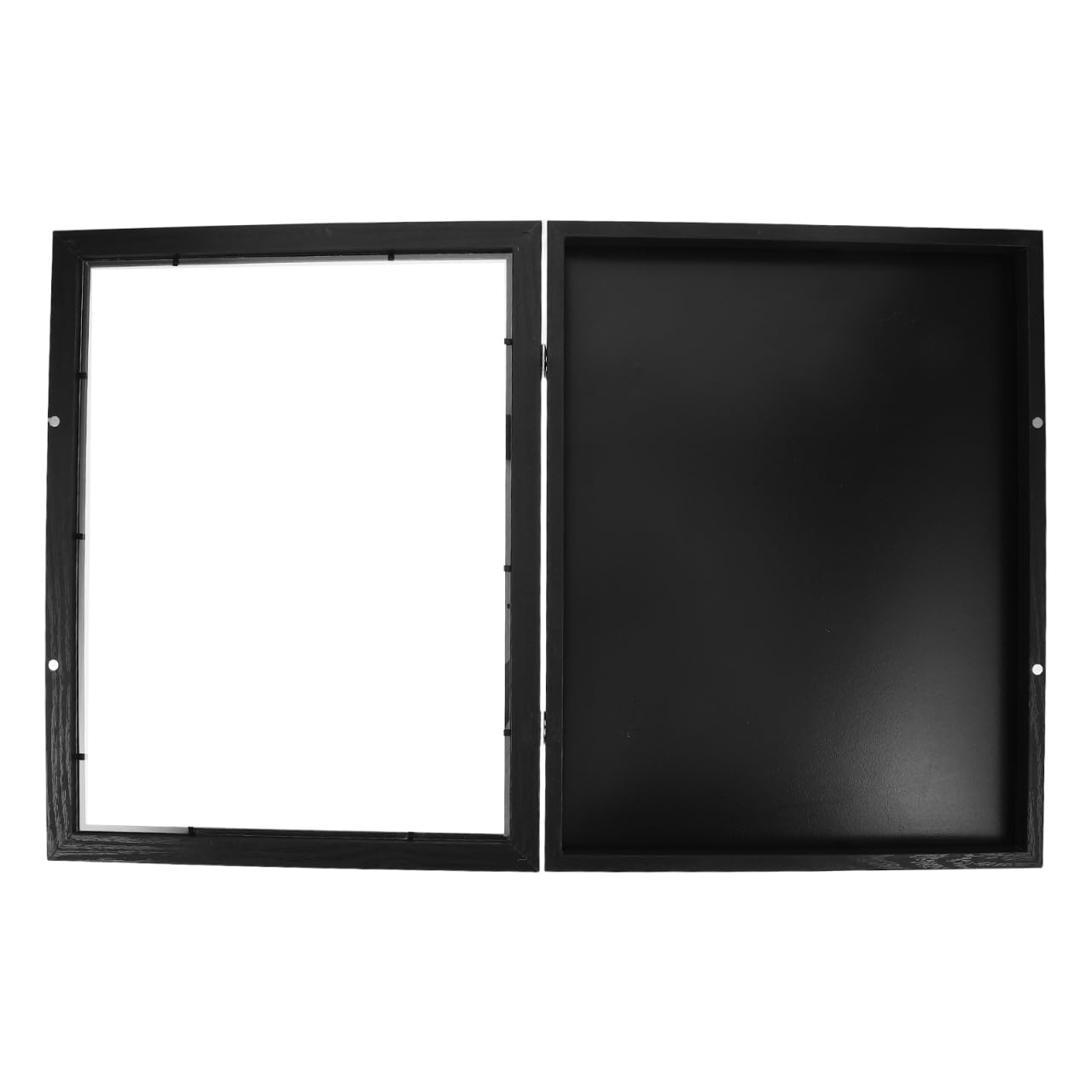 Vitrine en bois pour maillots Boîte d'ombre transparente pour baseball, basket-ball, football, cadre de collection robuste pour souvenirs sportifs, aspect bois noir