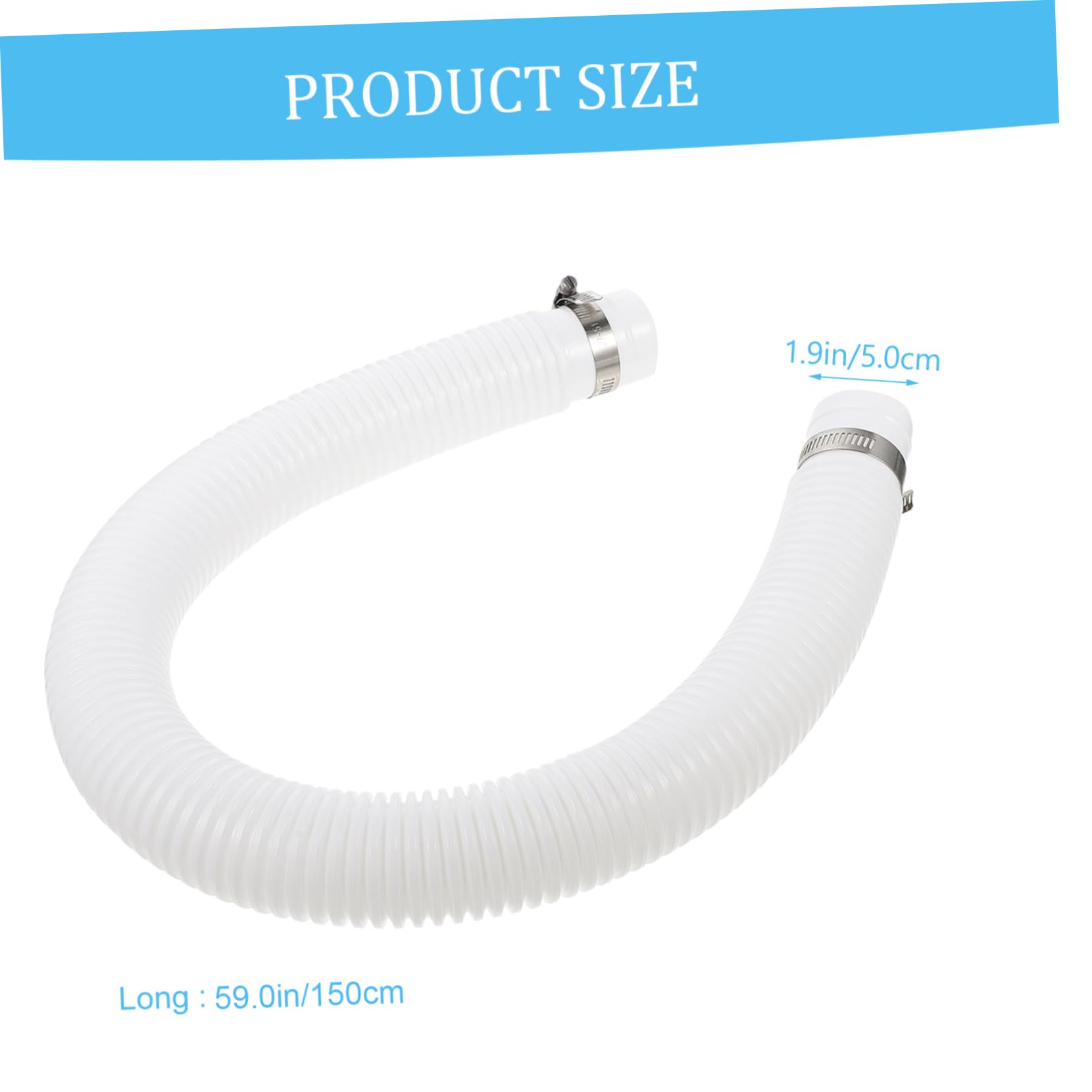 HEMOTON Manguera De Reemplazo Para Bomba De Filtro De Piscina Manguera De Tubo De Agua De Piscina Adecuado Para
