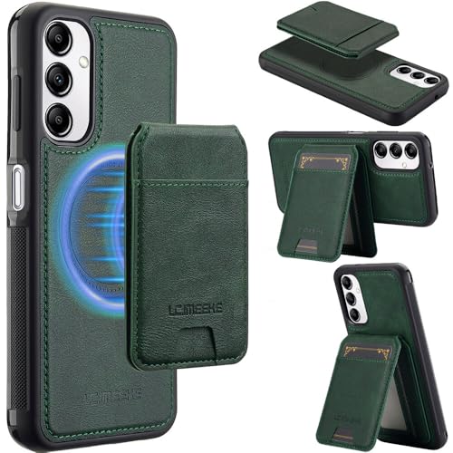 Étui Samsung Galaxy A17 en cuir portefeuille premium et coque silicone magnétique