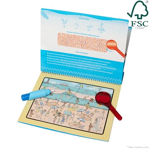 Melissa & Doug On the Go Water Wow! Reusable Water-Reveal Deluxe Activity Pad – Around Town - image 7