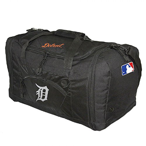 Image of MLB Detroit Tigers Roadblock Duffel Bag, Black