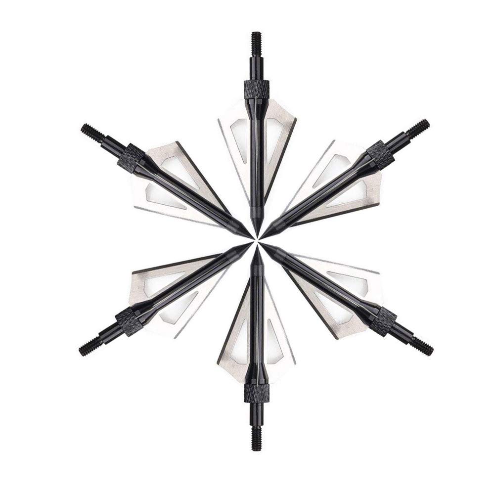 SHARROW 12pcs Flèches d'arbalète en Carbone 20 Pouces 22 Pouces 18 Pouces Flèches de Carbone Boulons d'arbalète avec Pointe de Flèche de Lame