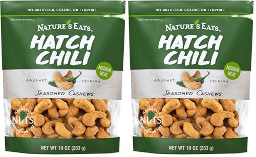 Nature's Eats Hatch Cashews 10oz (Pack of 2)