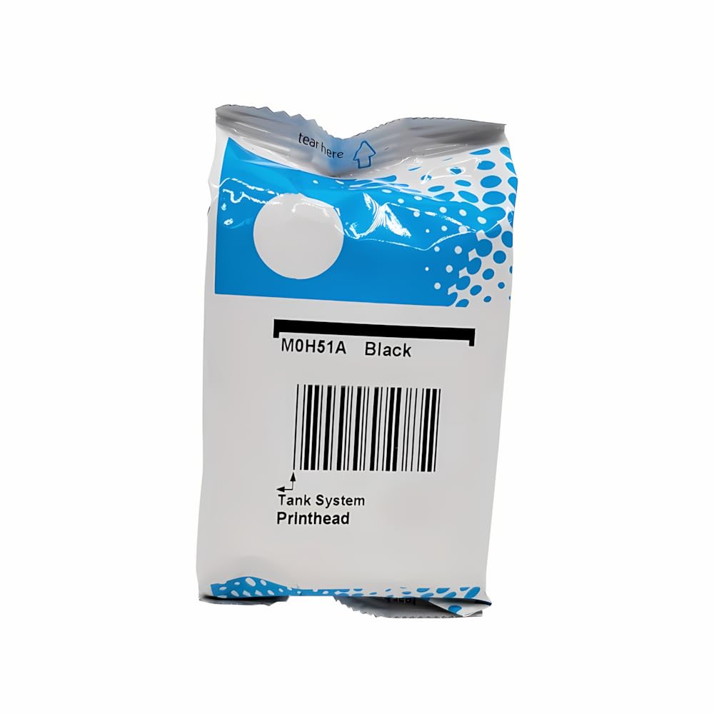 DHAOCAI 1 Piece M0H51A Print Head (BK) GT51 GT52 printhead for deskjet GT5810 GT5820 GT5822 Ink Tank 310 311 410 411 415 315 318 418 319 419 Printers (Black)