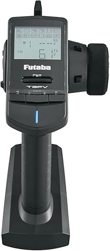 Miniatura 5 de Futaba Transmisor de superficie de control de radio computarizado de tres canales 3PV de dos puntos y cuatro gigahercios con receptor de telemetría