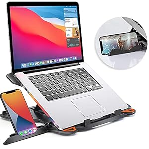 Apex Industries- Laptop Stand, With Phon...