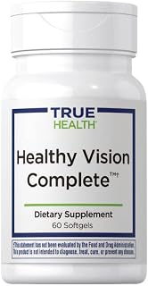 True Health - Lutein & Zeaxanthin Multivitamin Supplement - with Vitamin C, Vitamin A, Zinc, & Bilberry - 60 Softgels