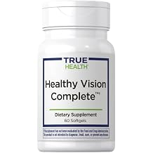 Healhty Vision Complete - Lutein & Zeaxanthin Multivitamin Supplement to Help Support Eye Health - with Vitamin C, Vitamin A, Zinc, Bilberry - 60 Softgels