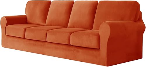 Miniatura 43 de Funda de sofá con fundas de cojín de asiento separadas y fundas de respaldo, fundas elásticas para sofá Ektorp, elegante protector de sofá de