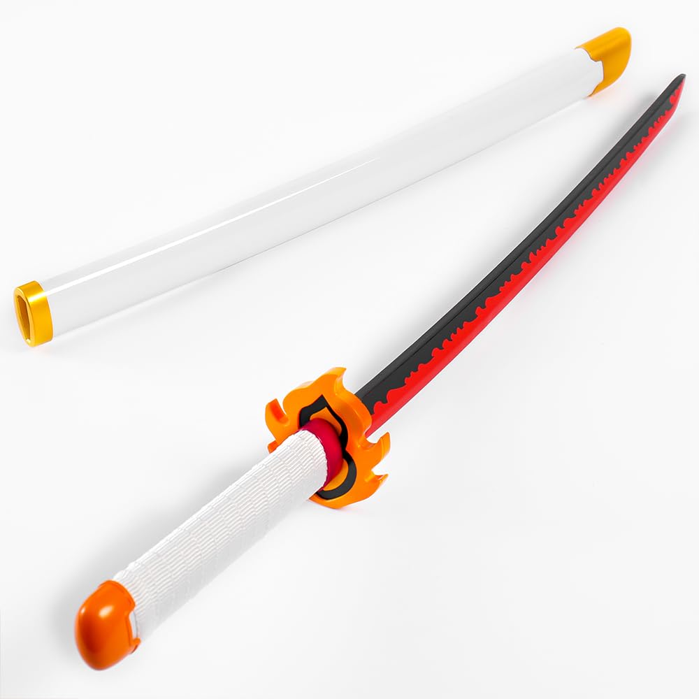 Amazon.co.jp: ASINKING 子供用 鬼滅の刃 煉獄杏寿郎 刀 贈り物 厚手の