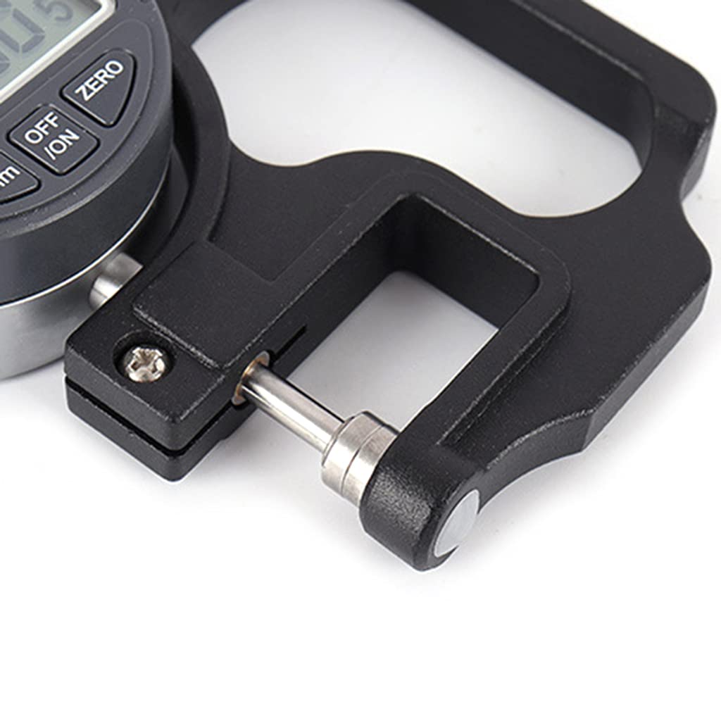 Jauge d'épaisseur numérique portable 0,5 pouce/12,7 mm .00005"/0,001 mm pouce / métrique électronique