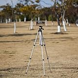 Amazon Basics 127 cm (50-Inch) Aluminium Universal Smartphone Tripod with Three-Axis Rotation, Black - Image 7