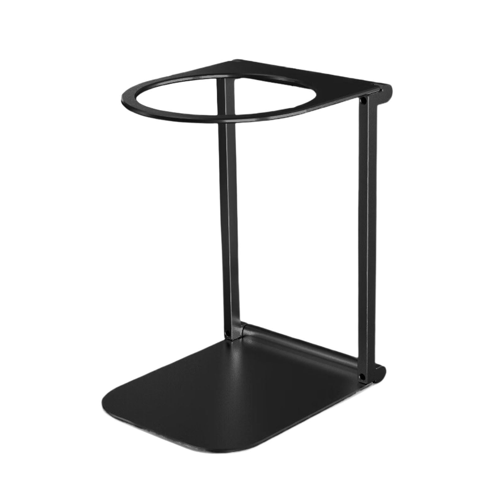 Kahdgss Black Foldable Coffee Drip Holder Dripper Stand Aluminum Espresso Coffee Machine Stand Dripper Rack Metal Maker Owner