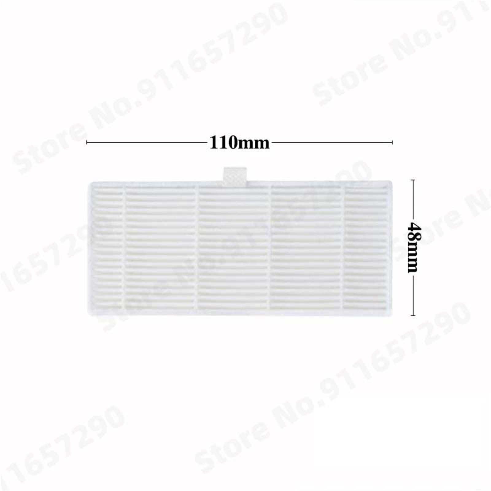 Cepillo principal/lateral filtro HEPA paño de mopa caja de polvo bolsa de polvo, for Xiaomi, Lydsto R1 / R1A / R1 Pro / S1 piezas de Robot aspirador Caja para depósito de polvo con tanque de ag