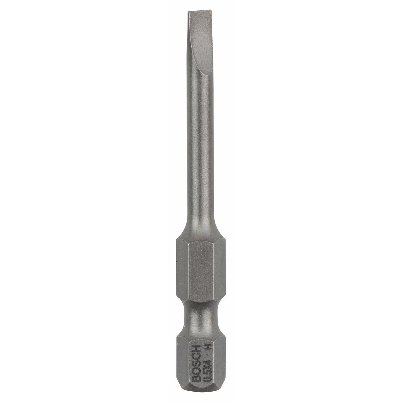 Bosch Professional Bit Extra-Hart für Längsschlitz-Schrauben (S0,5  