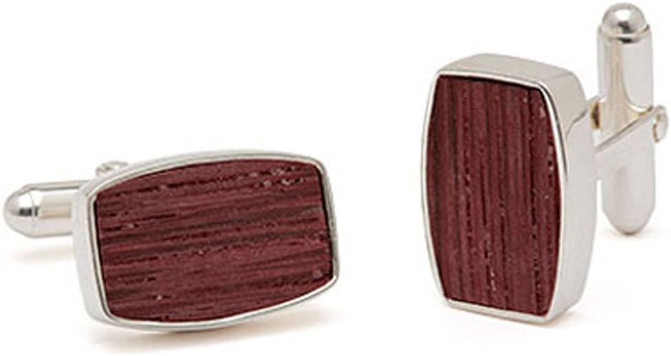Tokens & Icons French Oak Wine Barrel Cuff Links