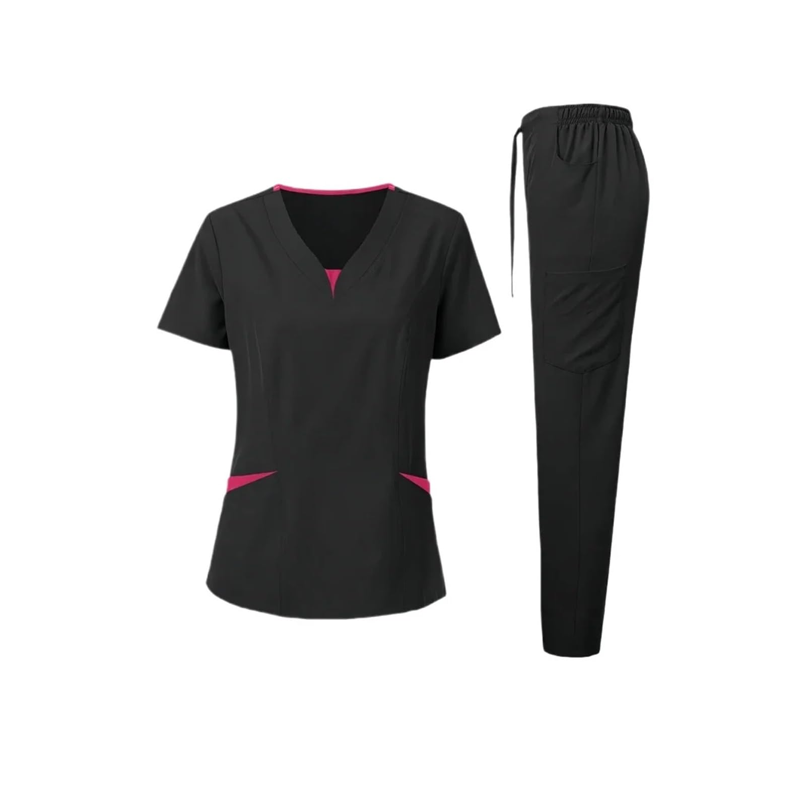 Uniforme Sanitario Conjuntos De Uniformes De Hospital Accesorios De Enfermería Ropa For Mujeres Uniformes De Trabajo Clínica Dental Salón De Belleza Ropa De Trabajo Monos