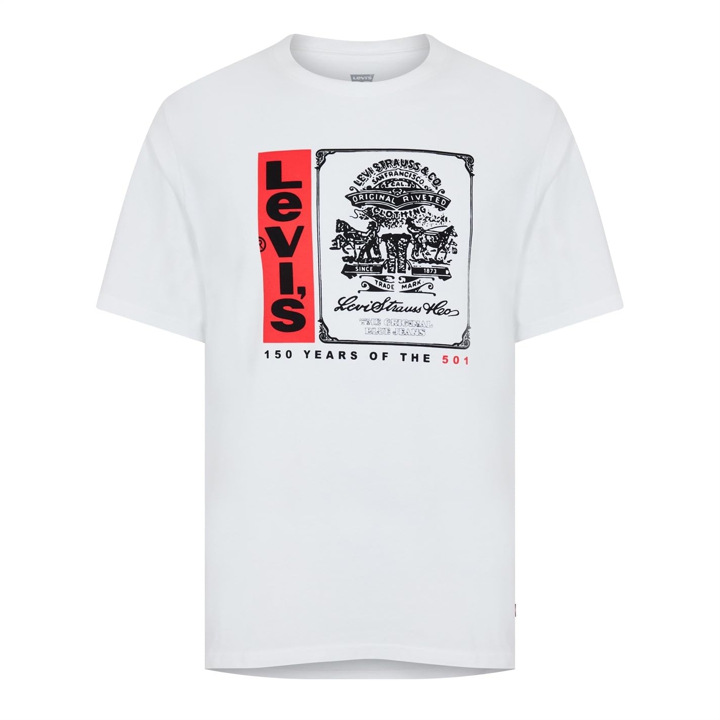 Levi's Men's Archival White+ Ss Relaxed Fit Tee T-Shirt, Xs