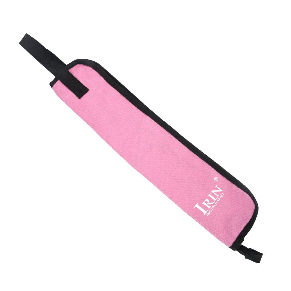 Drfeify Borsa per Bacchette, Custodia per Bacchette per Appendere Le Bacchette Portatile Porta Bacchette con Manico(Rosa)