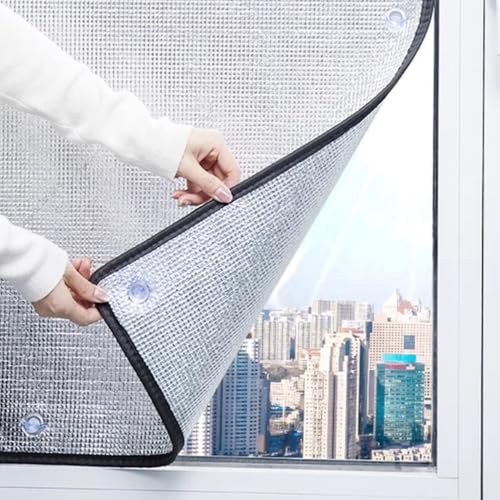 Film isolant épais à 3 couches avec ventouses protection solaire et écran confidentialité - 6