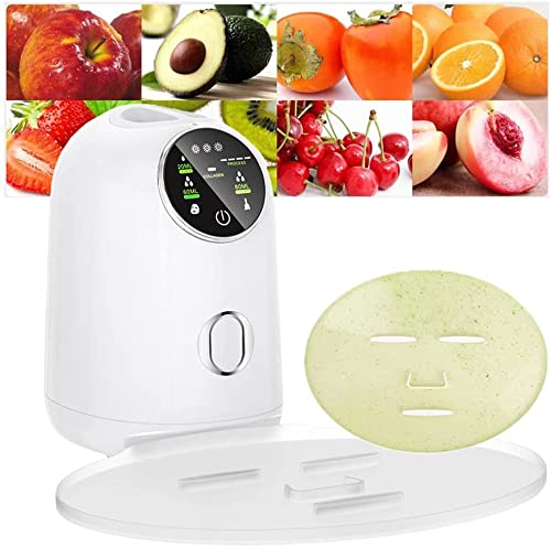 Facial Cream Maker Machine, Professional Facial Mask Machine Collagen Fruit Vegetable Smart DIY Automatic Facial Care Masks Maker Machine with Human Voice Reminder, for Facial/Eye Skin SPA
