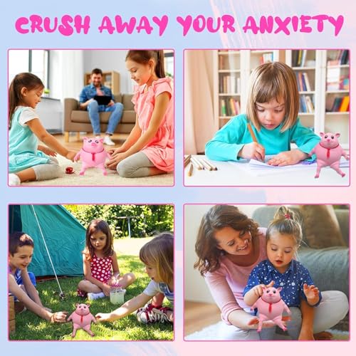 Generic Funny Pink Pig Squishy Toy - Image 6
