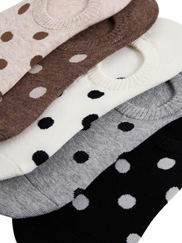 Image of WDIRARA Women's 5 Pair Cute Fruit Graphic Ankle Socks Funny Low Cut Sock Pairs for Girl Teen