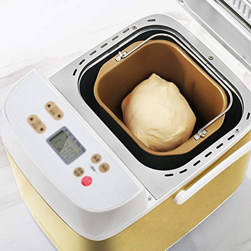YFQHDD Automatische Multifunktions-Mini-Brot-Hersteller Intelligente Benutzerfreundliche Brotbackautomaten Brotmaschine… – Bild 7