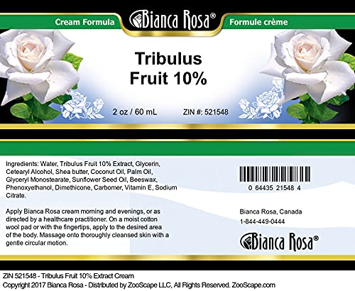 Miniatura 2 de Bianca Rosa Tribulus Fruta 10% Crema (2 oz, ZIN 521548)
