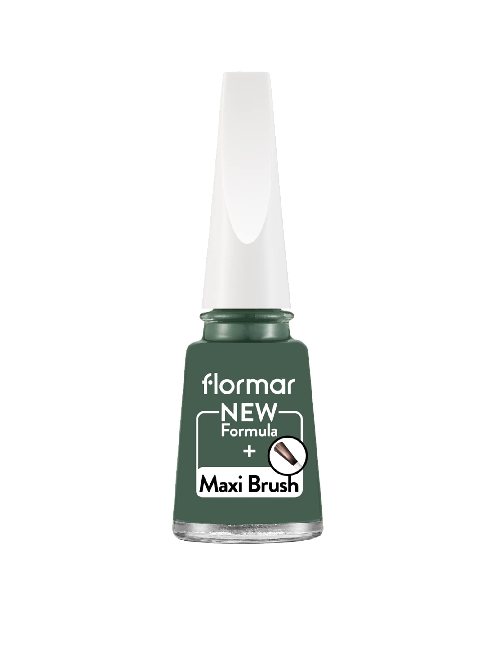 Flormar Sedefli Parlak Oje 454 Yeşil Nail Enamel