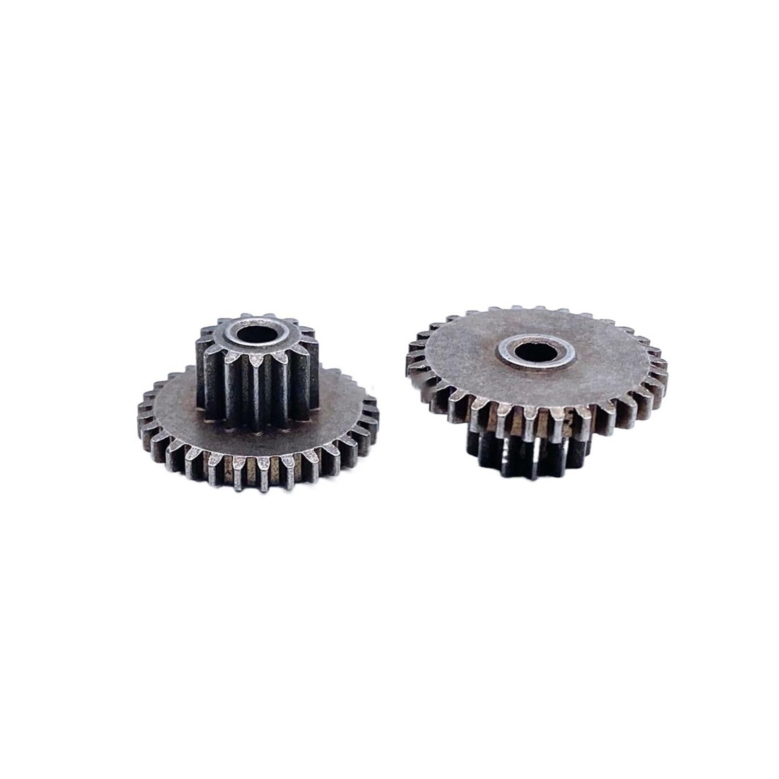 Bevel Gear Pinion Hardware Mechanical 0.5M 13T 30T 2.5MM Metal Double Gear DIY Parts(Total Thick-7.5mm)