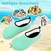 VIFUUR Kids Water Shoes Girls Boys Quick Dry Aqua Socks for Beach Swim Outdoor Sports M Green -22/23