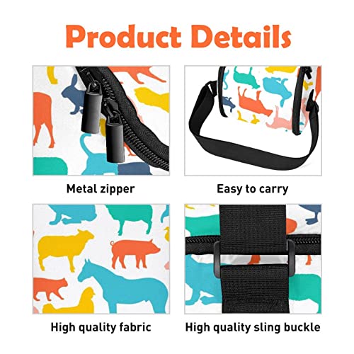 Bolsa de almuerzo térmica e impermeable para conservar comida en el exterior 6