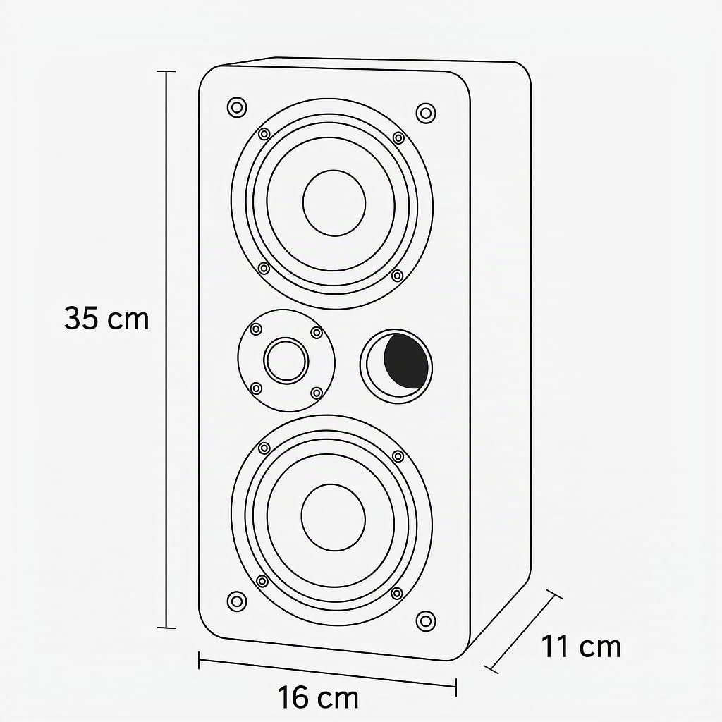 Dynavoice Magic LCR-4 Blanc – Enceintes Passives 2 Voies pour Dolby Atmos & Home Cinéma (Paire), 2×4” + Tweeter 1”, Bass Reflex Frontal, Montage Mur ou Plafond, Blanc Mat