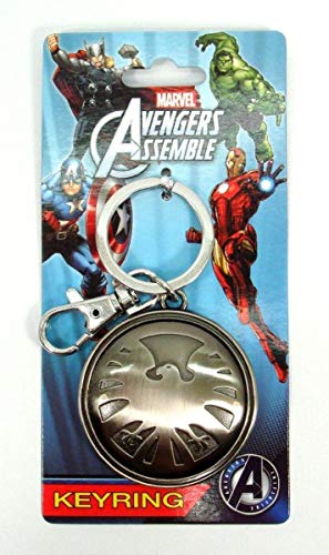 Marvel Avengers Eagle Logo Pewter Key Ring