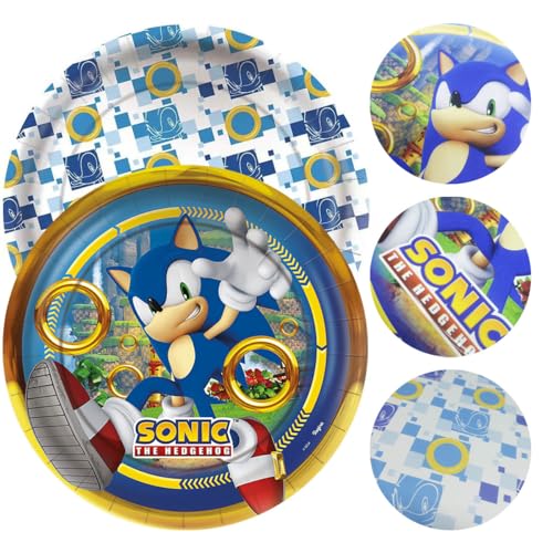 Prato Sonic 18cm - 12 Unidades