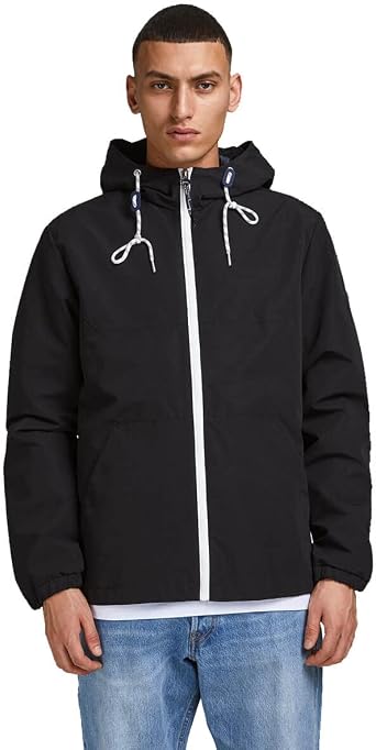 JACK & JONES Mens Jorluke Reinforced Lightweight Regular Fit Jacket