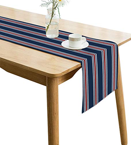 Image of Jute Table Runner Heat Resistant Dining Table Runner for 6 Seater 12 Inches x 72 Inches AATR0003