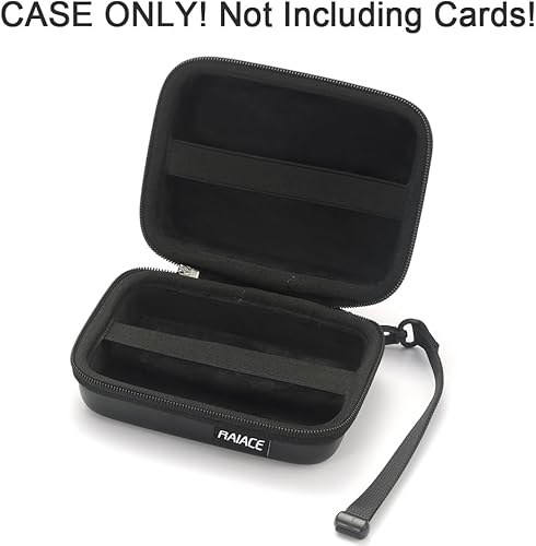 Miniatura 2 de RAIACE Funda de transporte rígida compatible con juego de cartas Phase 10UNO, juego de cartas, caja de almacenamiento de protección de cartas, juego