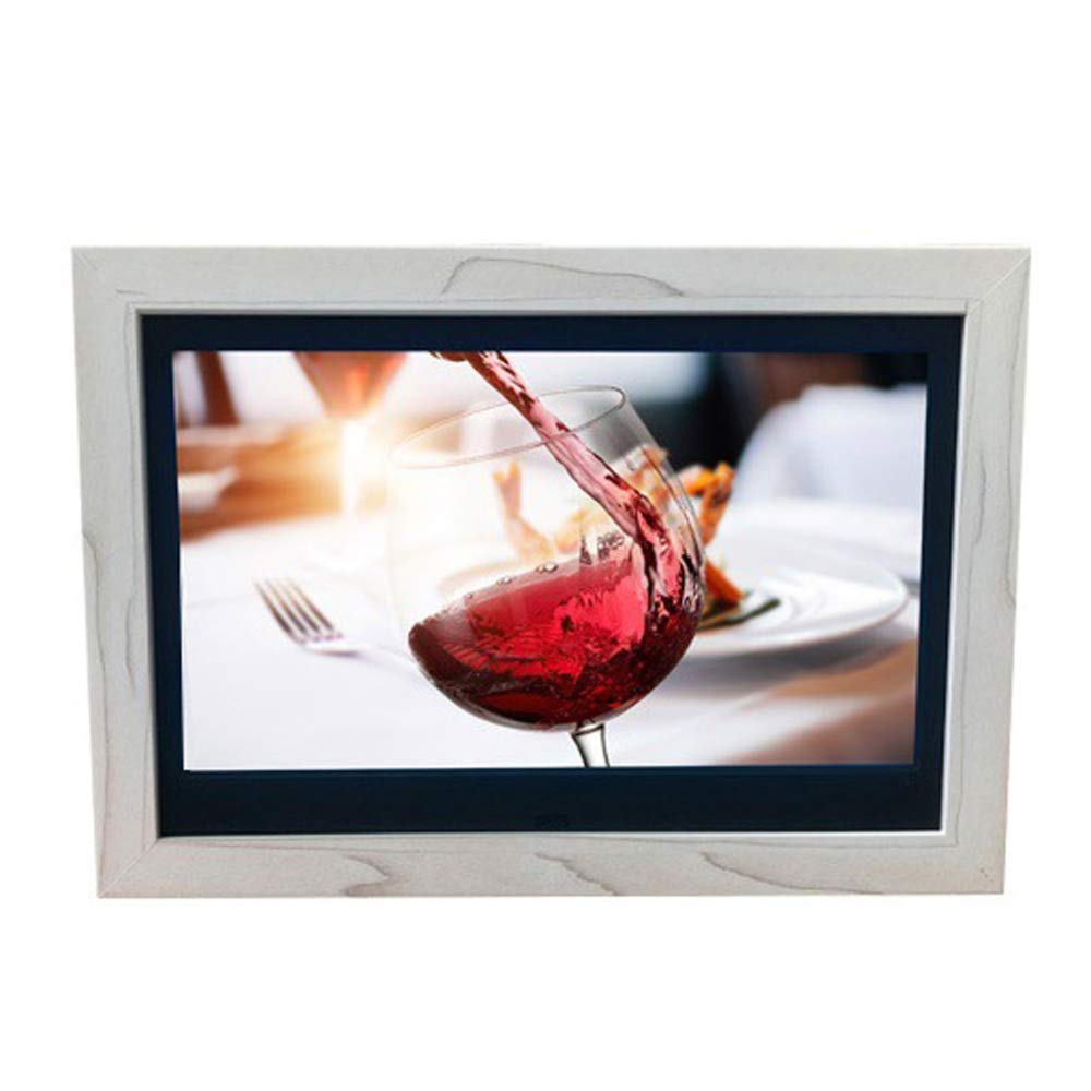 Cadre photo numérique écran IPS 1280x800 affichage Full HD avec port USB et carte mémoire