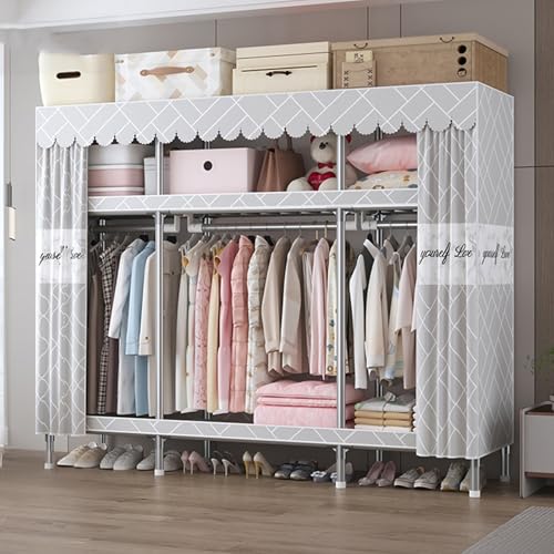 YHPBDZW ���[�h���[�u �J�o�[�t�� �n���K�[���b�N �J�o�[�t�� �N���[�[�b�g ��� ��e�� ��70/120/150/170/200cm 26MM�|�� �����W���C���g �h�o�A�h���A�h�� �g�ݗ��ĂƎ����^�т��ȒP(D,��170cm)