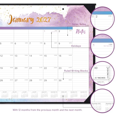 Image of 2027 Calendar - 2027 Desk Calendar Large, Large Desk Calendar 2027