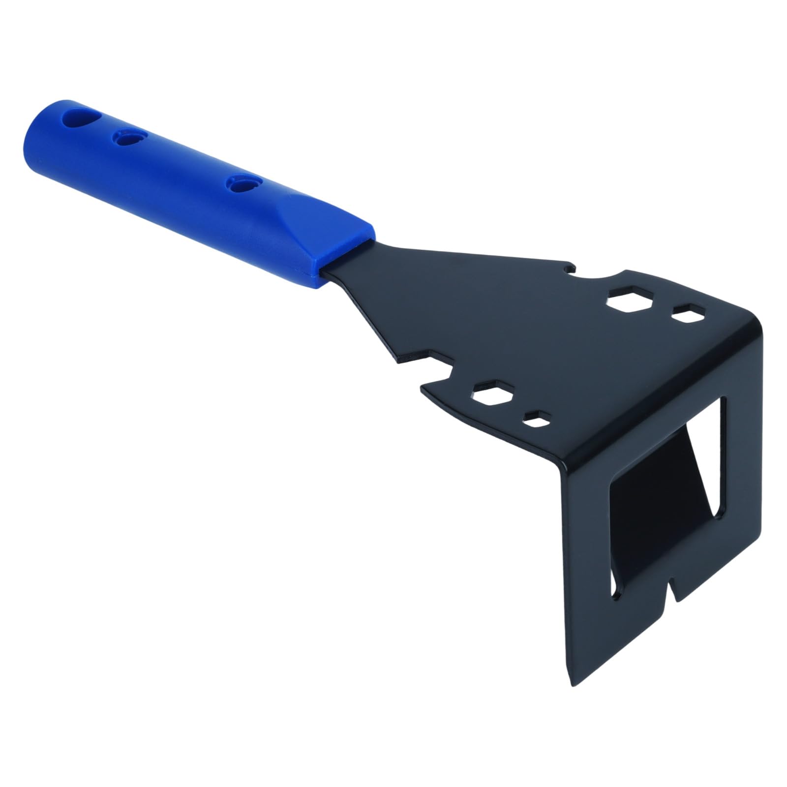 Saim Trim Puller Tool for Baseboard Heavy Duty Trim Removal Tool Multi-Tool Pry Bar and Hammer for Commercial Work Baseboard Molding Siding and Flooring Removal Remodeling (Blue)