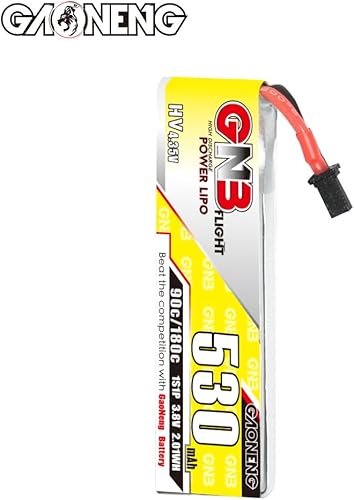 Miniatura 2 de Gaoneng 6 unids A30 conector GNB 1S 530mAh 3.8v HV LiPo batería 90C para Kingkong Tiny7 Beta75S NanoHawk EZ Pilot Pro Kingkong LDARC BetaFPV Beta75X