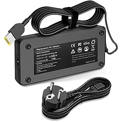 Cargador Original Lenovo K5 20v 8.5a 170w Adl170nlc3a 4x20e50578 45n0113 36200296 Reemplazo De Adaptador De Cargador De Computadora PortáTil para Lenovo Thinkpad P50 P50 P70 W540 W541 W550s E440