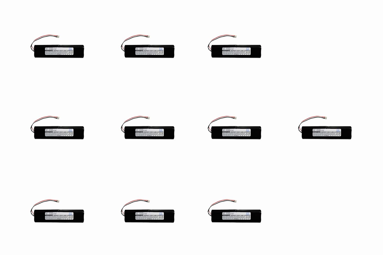(10 Pack) XSP Battery for POLYCOM SoundStation 2W SoundStation 2W EX SoundStation2 Wireless Conferencing System PN 1520-07803-004 2200-07804-002 CP-2WBATT24 L04L40627